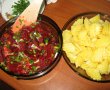 Salata marocana de cartofi si sfecla rosie-10