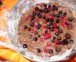 Desert tort raw-vegan cu ciocolata noir si fructe de padure-7