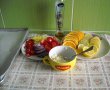 Pastrav la cuptor, pe pat de portocala, lamaie si limeta-5