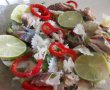 Salata de farfalle, cu file de macrou in ulei-6