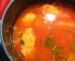 Supa de rosii cu zucchini si galuste de gris-5