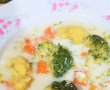 Supa cu broccoli, galuste si smantana-19