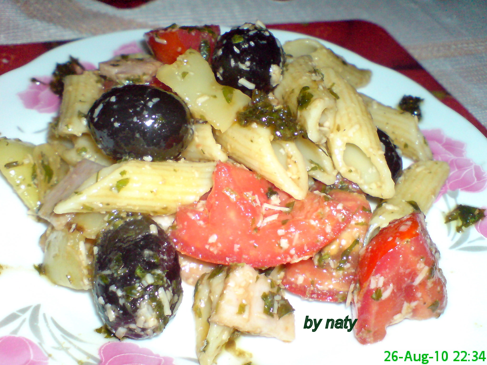 Salata italiana cu dressing aromat