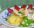 Salata calda de cartofi cu ton-6