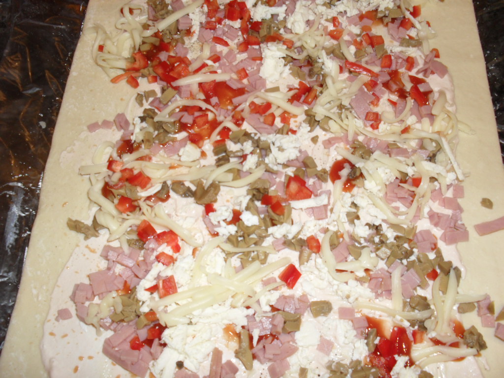 Pizza in foietaj