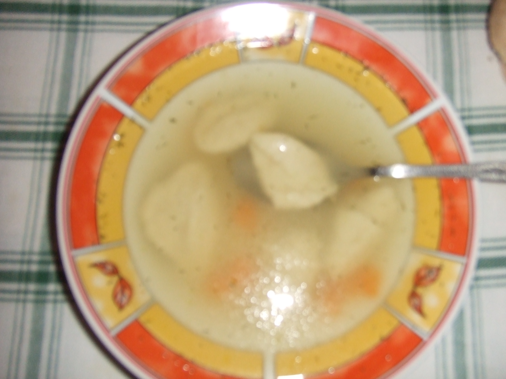 Supa cu galuste de gris
