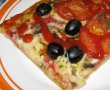 Pizza cu salam si ciuperci-8