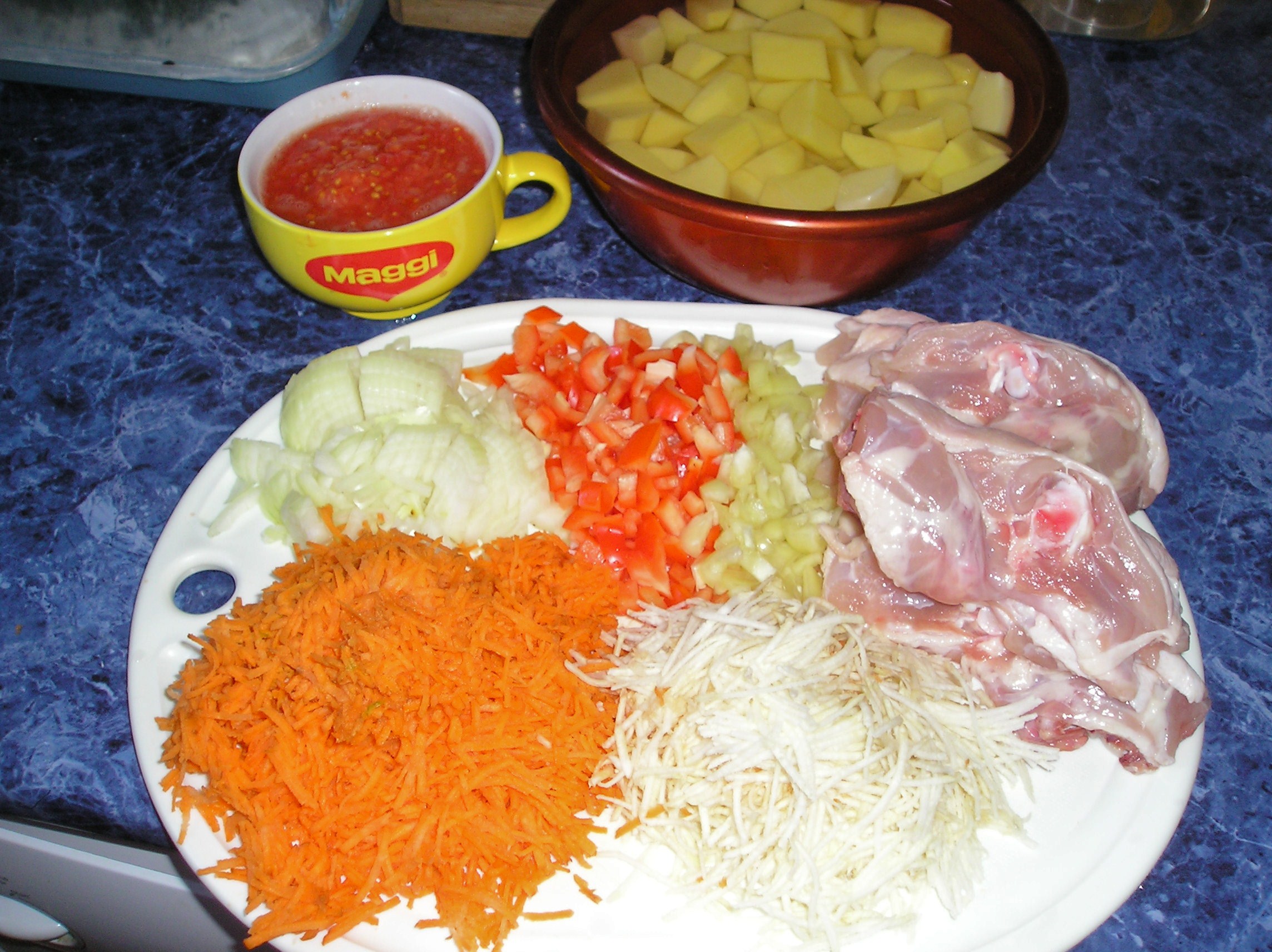 Ciorba de pui (in Kukta)