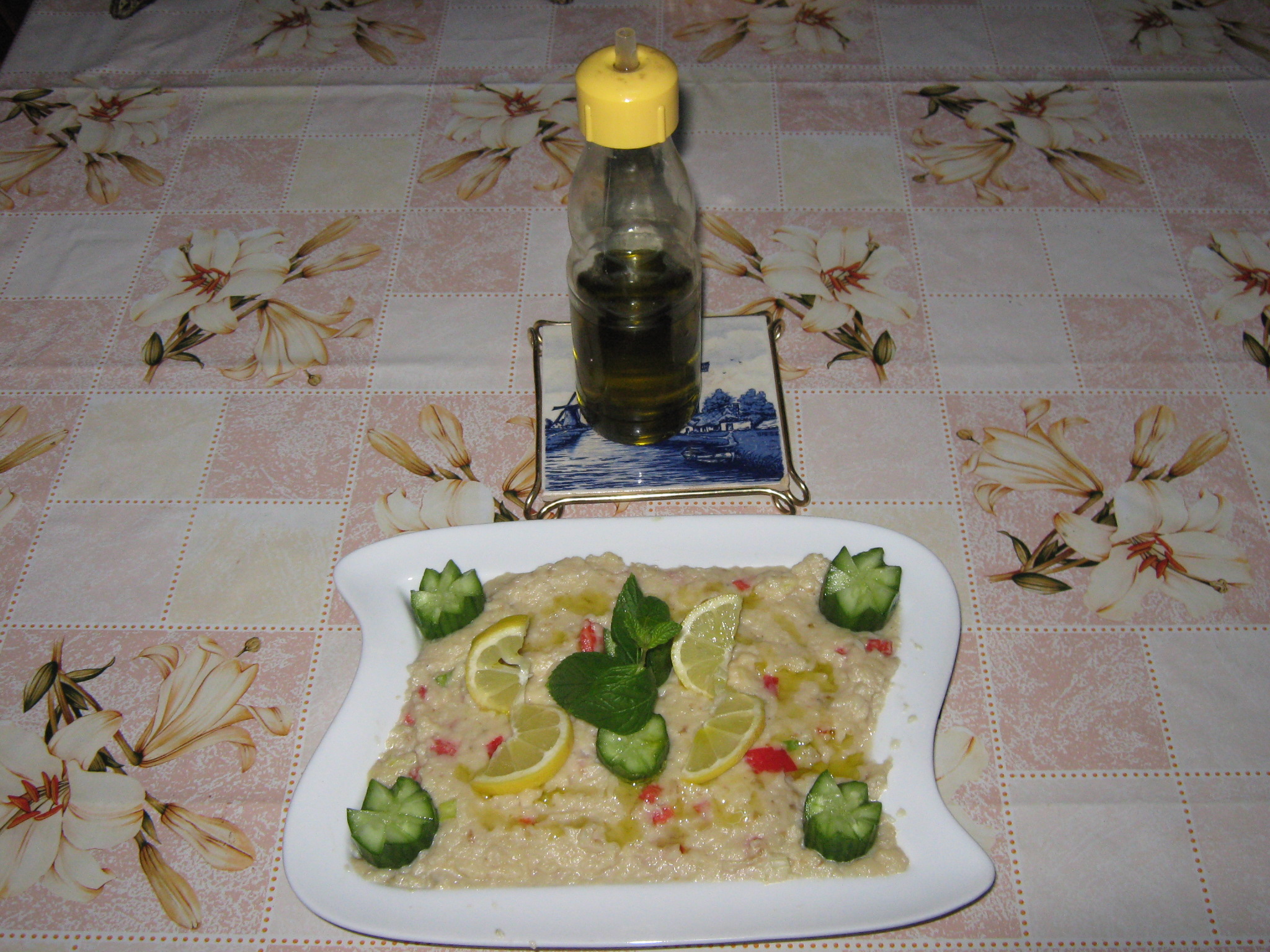 Baba Ghanouj( salata de vinete -stil arab)-de post