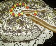 Cheesecake cu ciocolata alba si neagra-8