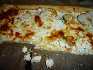 Pizza alsaciana