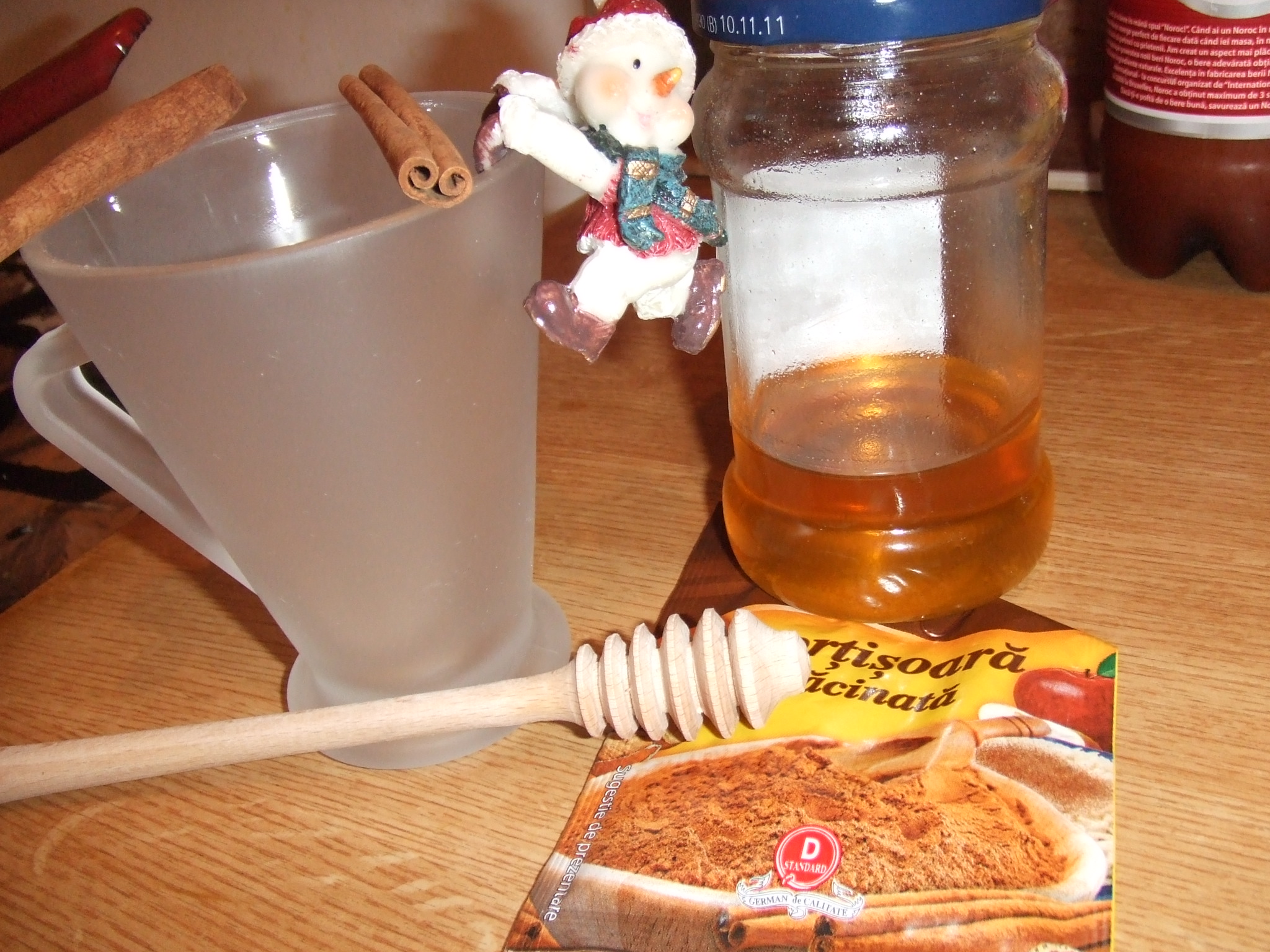 Honey Bear - Lapte cu miere si scortisoara