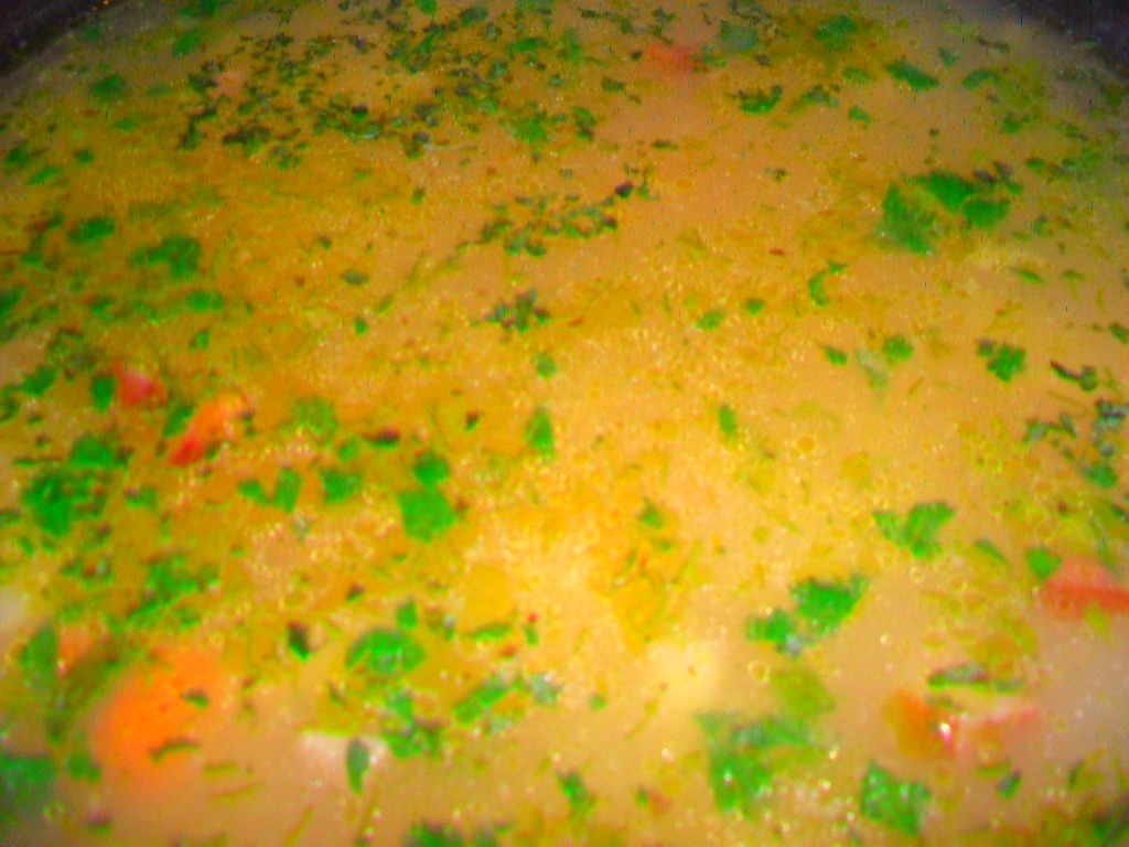 Supa de fasole galbena cu kaiser