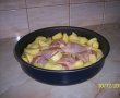 Pulpe de pui cu lamaie, mere si cartofi-2