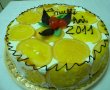 Tort pentru anul nou cu portocale glazurate-12