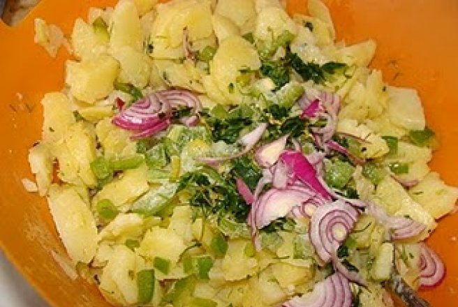 Salata de cartofi Tex-Mex