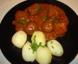 Piftele in sos cu cartofi fierti-3