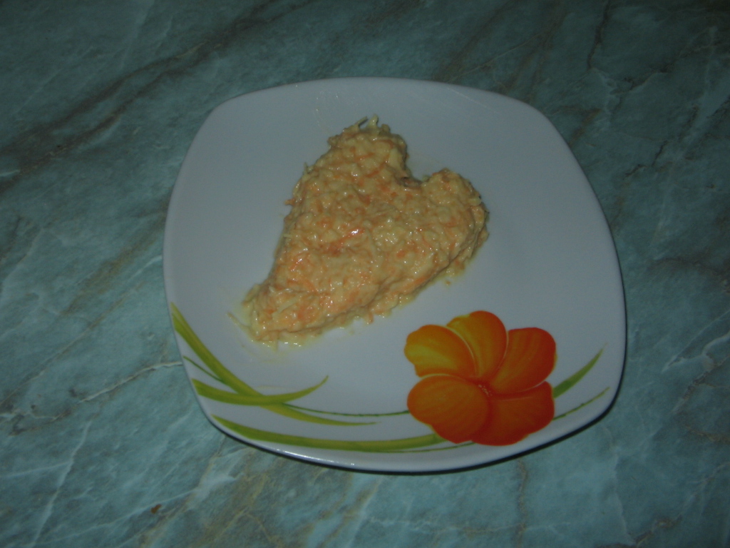 Salata de telina cu mar si morcov