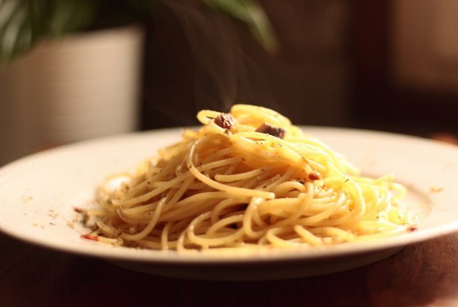 Spaghetti cu ansoa