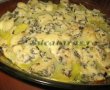 Budinca cu cartofi si spanac & blue cheese-4