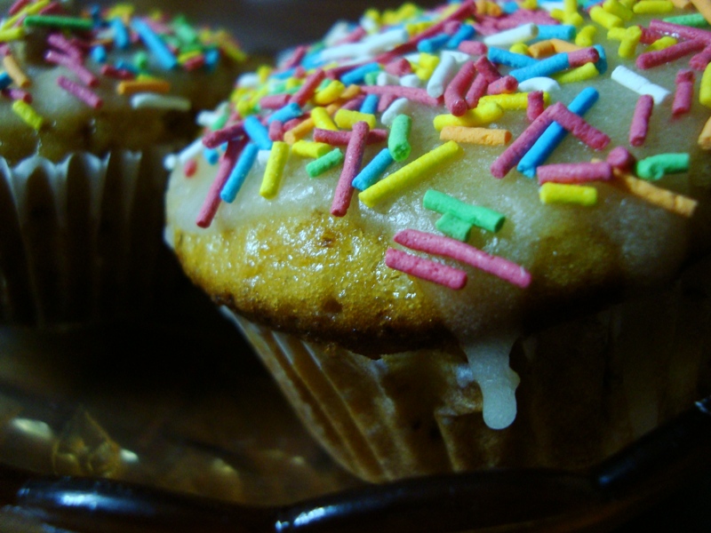 Muffins cu caise