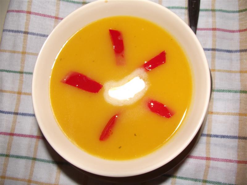 Supa crema cu morcovi si cartofi