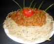Volkorn Spaghetti cu pui si sos de ardei-3