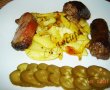 Cartofi cu marar (si carnat)-3