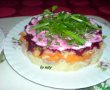 Salata cu sfecla rosie in straturi-0