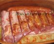 Coasta de porc cu sos barbeque pe varza murata-4