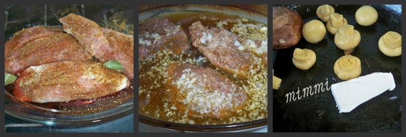 Friptura de porc cu sos de ceapa