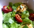 Salata verde cu rulouri de ardei copt si omleta-4
