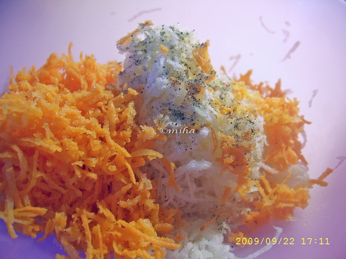 Salata de telina cu morcov
