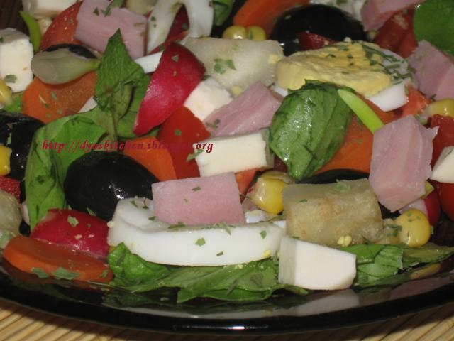 Salata asezonata de primavara