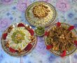 Micul dejun arab-4.“Fattet hummus”-Pasta de naut cu iaurt si “faramituri “(crutoane) de paine-3