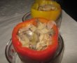 Ardei gras umplut cu ciuperci marinate-4