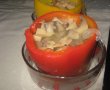 Ardei gras umplut cu ciuperci marinate-5