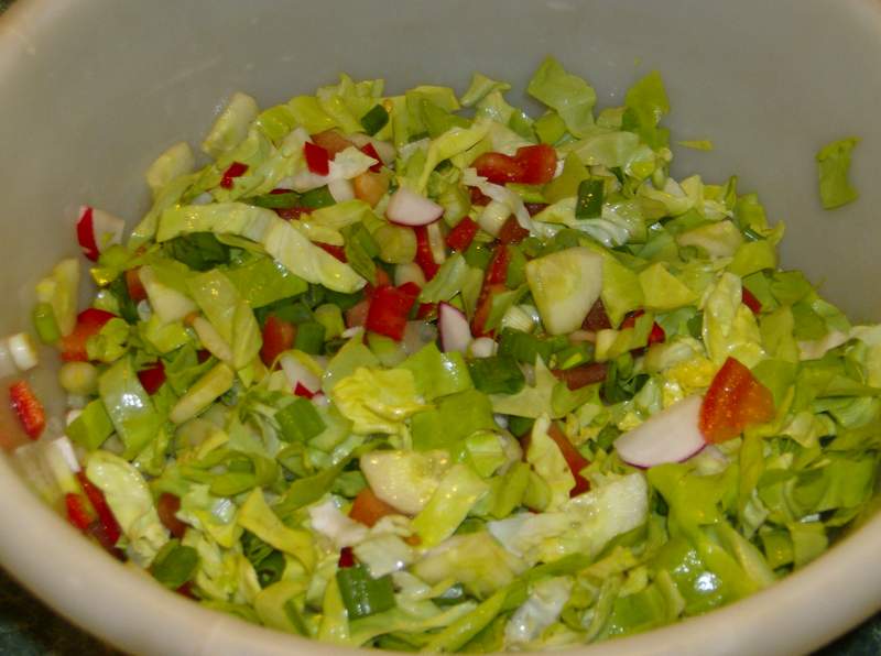 Salata cu leurda