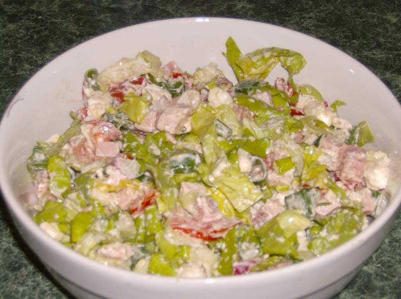 Salata cu leurda