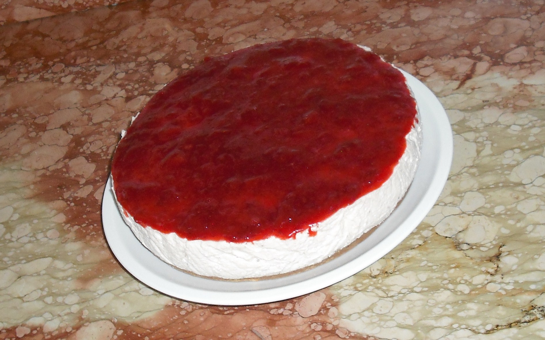 Cheesecake cu capsuni