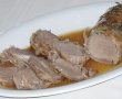 Muschiulet de porc invelit in bacon crud la cuptor-1