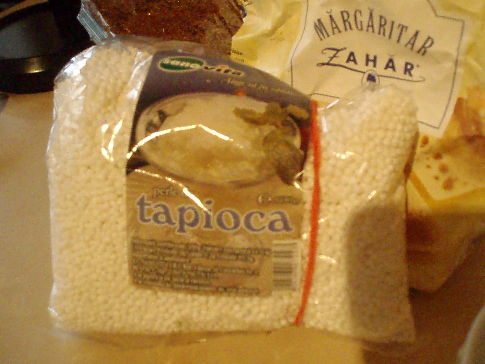 Crema de tapioca