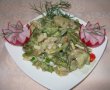 Salată de fasole verde cu ciuperci şi pastramă-5
