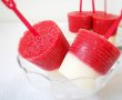 Popsicles - inghetata pe  bat cu capsuni si iaurt-1