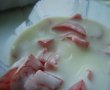 Supa-crema de castraveti si rosii, cu migdale-1