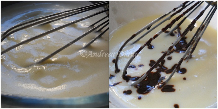 Tort de inghetata in doua culori/Zebra Ice Cream