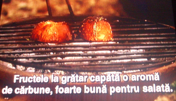 Bucătăria lui Jamie: piersică friptă cu şuncă de vită (sau cu prosciutto)