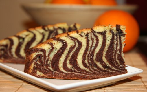 Retete Culinare - Chec zebra
