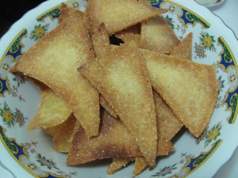 Tortilla Chips (home made)