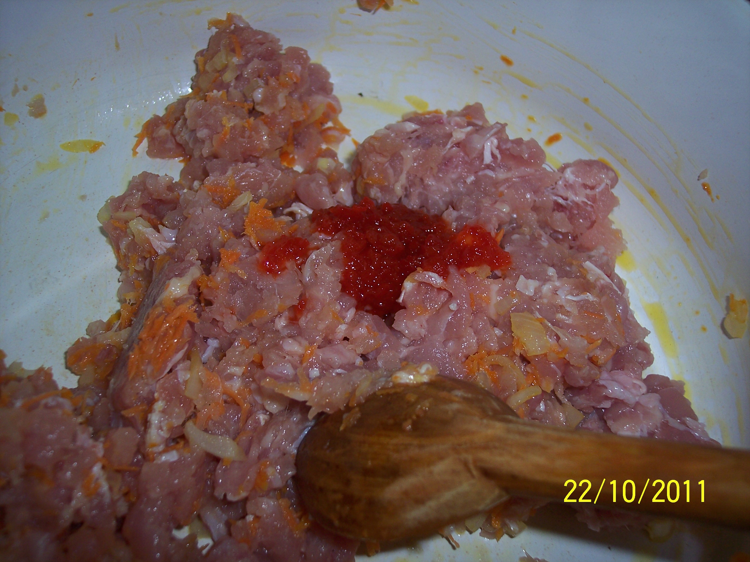 Placinta cu carne de pui